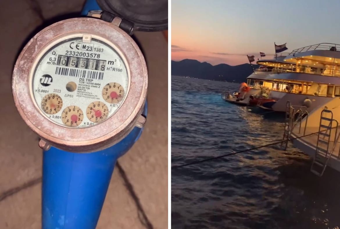 VIDEO: NEVJEROJATNO Građanima hitno upozorenje za štednjom vode u Korčuli, dok brodari pumpaju brodove bez granica!