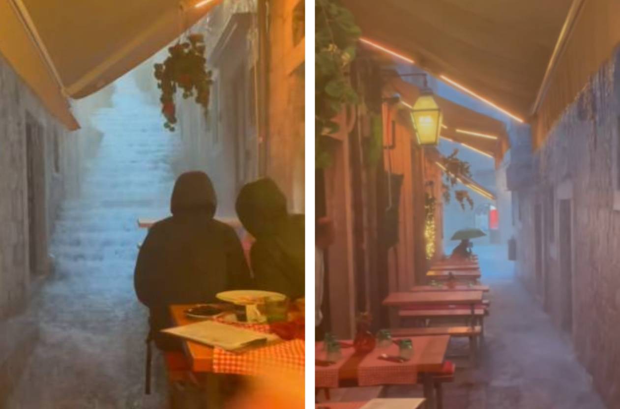 DUBROVAČKI SLAPOVI Prizori kakvi se ne viđaju svaki dan - pogledajte video!