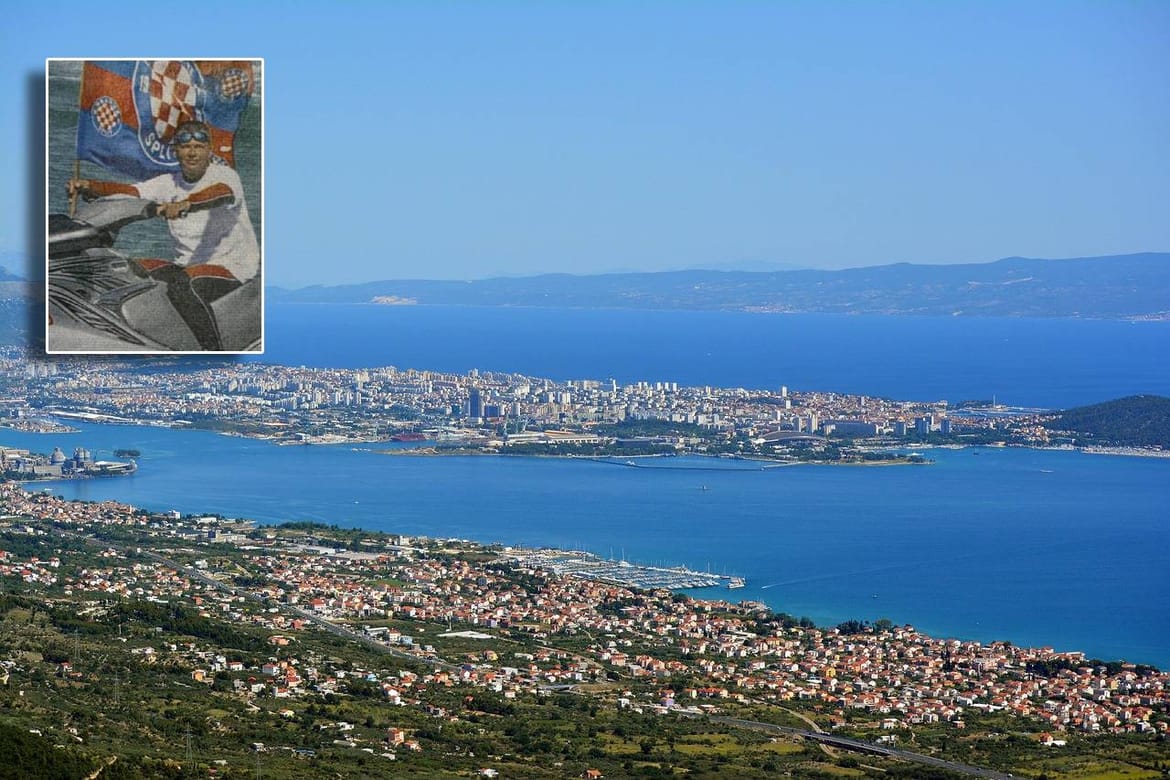 SVE ZA HAJDUK Krenuo na utakmicu u Split iz Crikvenice na jet skiju: "Spasio ga kapetan trajekta!"