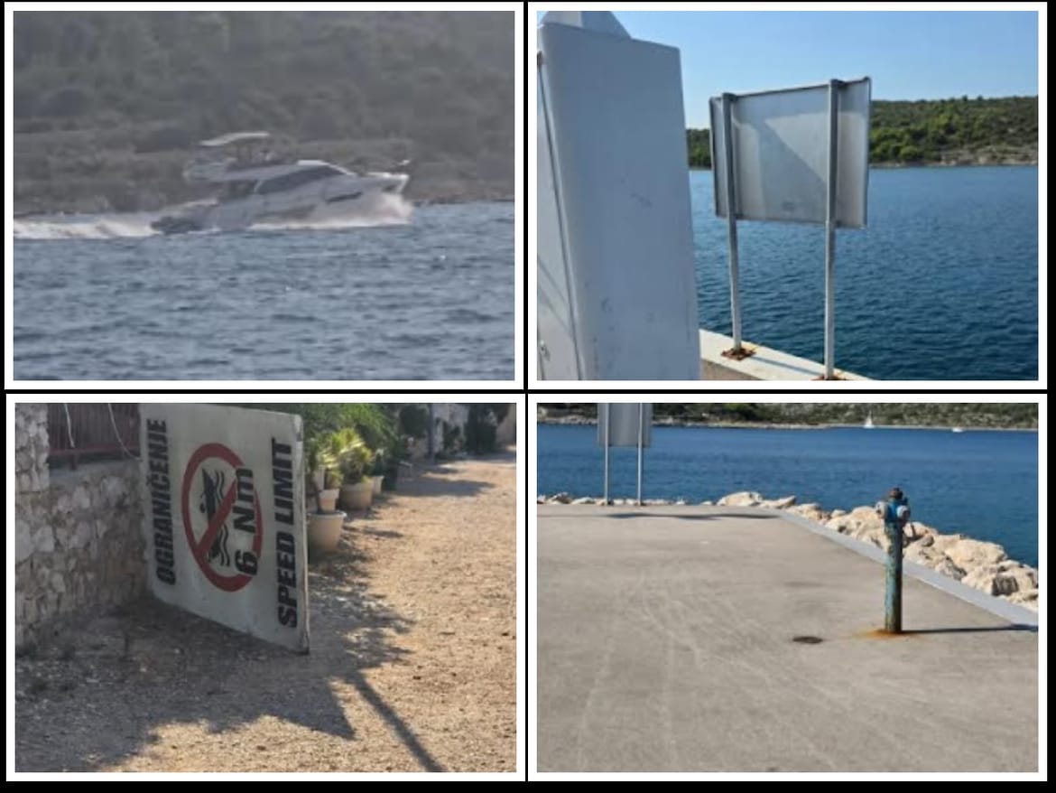 NEVJEROJATNO Na Kapriju tabla koja zabranjuje divljačko glisiranje godinama ležala u travi