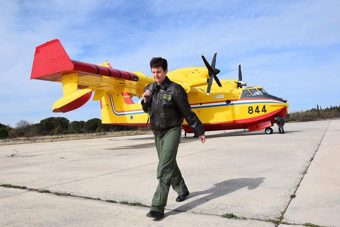 Crnogorski mediji puni hvale za hrvatsku pilotkinju kanadera: "Žena Cro Top-Gun!"