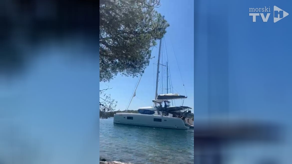 Katamaran u kanalu sv. Ante se umalo zabio u plažu: "Samo koju minutu prije kupali smo se na tom mjestu!"