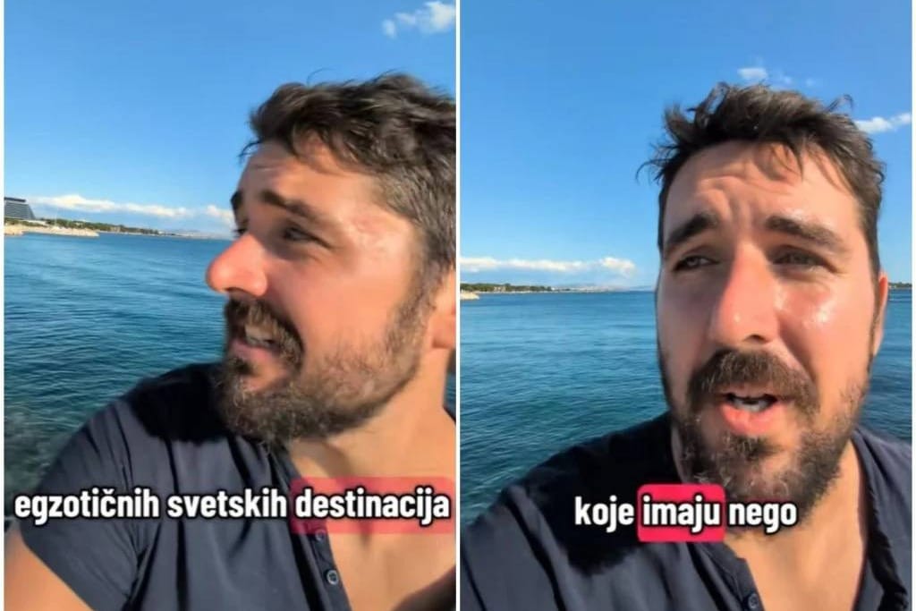 Srpski tiktoker oduševljen: "Ovakvu boju mora nisam vidio ni na Karibima!"