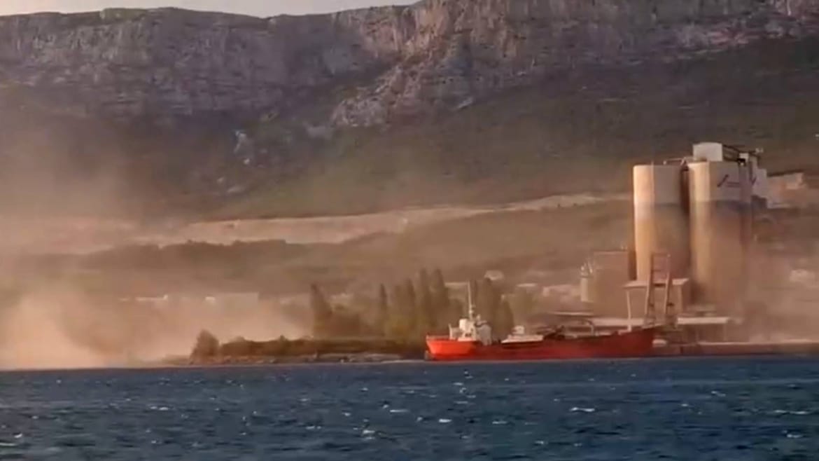 VIDEO Glasnogovornik Brodosplita: "Opasnije od azbestnih ploča su čestice koje raznosi vjetar s druge strane Kaštelanskog zaljeva!"