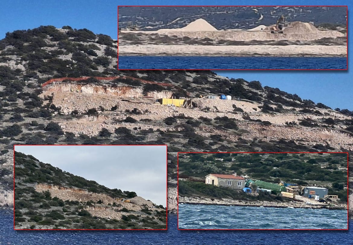 OTKRIVAMO! Pod krinkom gradnje poljoprivrednog gospodarstva potpuno uništili netaknuti otok! DIRH protiv investitora pokrenuo kaznenu prijavu - Građevinske dozvole izdao odjel u Zadarskoj županiji, čija je voditeljica već optužena za primanje mita!