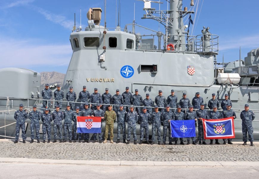 Dvanaesti HRVCON ispraćen u NATO operaciju “Sea Guardian” u središnji Mediteran!