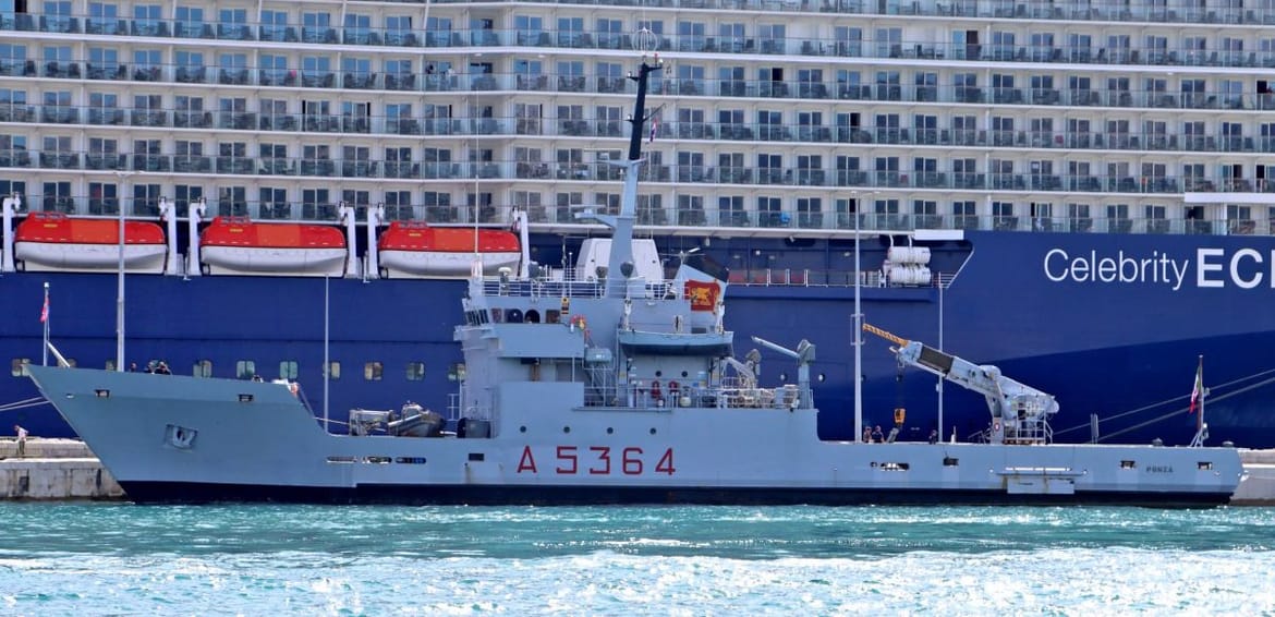 Brod Talijanske ratne mornarice ITS “PONZA” u posjetu Hrvatskoj ratnoj mornarici