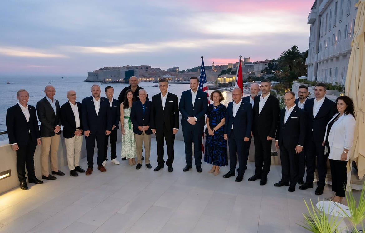 Kongresnike iz SAD - a u Dubrovniku primio premijer Plenković: "Posvećeni smo obrani, energetici i miru!"