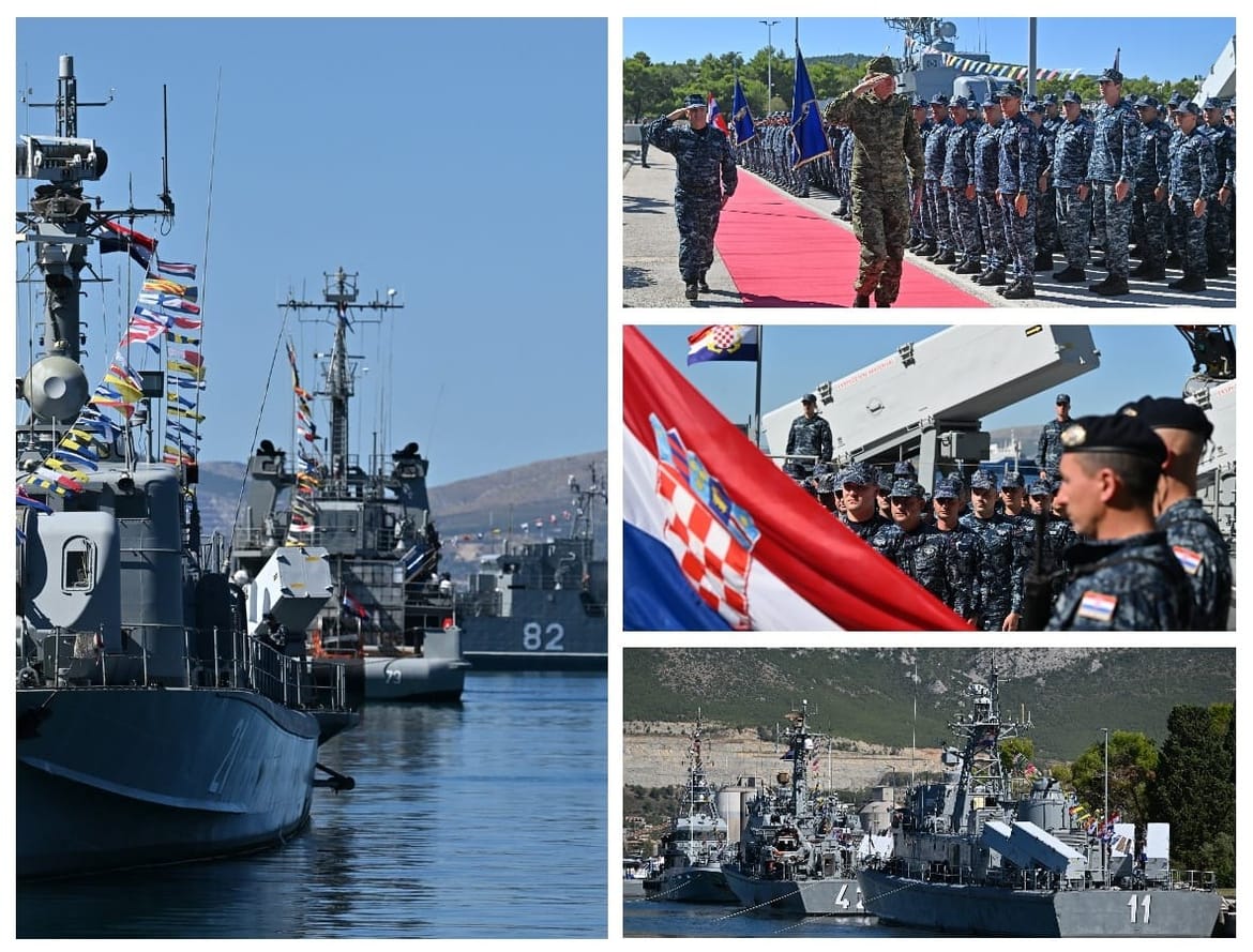 Svečano obilježena 34. obljetnica osnutka Hrvatske ratne mornarice