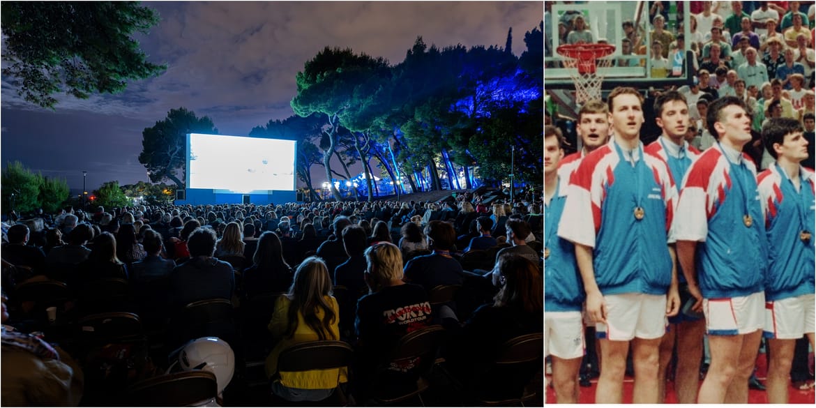 Splitska pretpremijera filma "Izgubljeni Dream Team"u Ljetnom kinu Bačvice