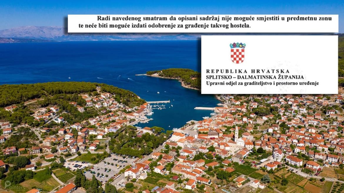 SADA JE I SLUŽBENO Hostel za strane radnike neće se graditi u Jelsi