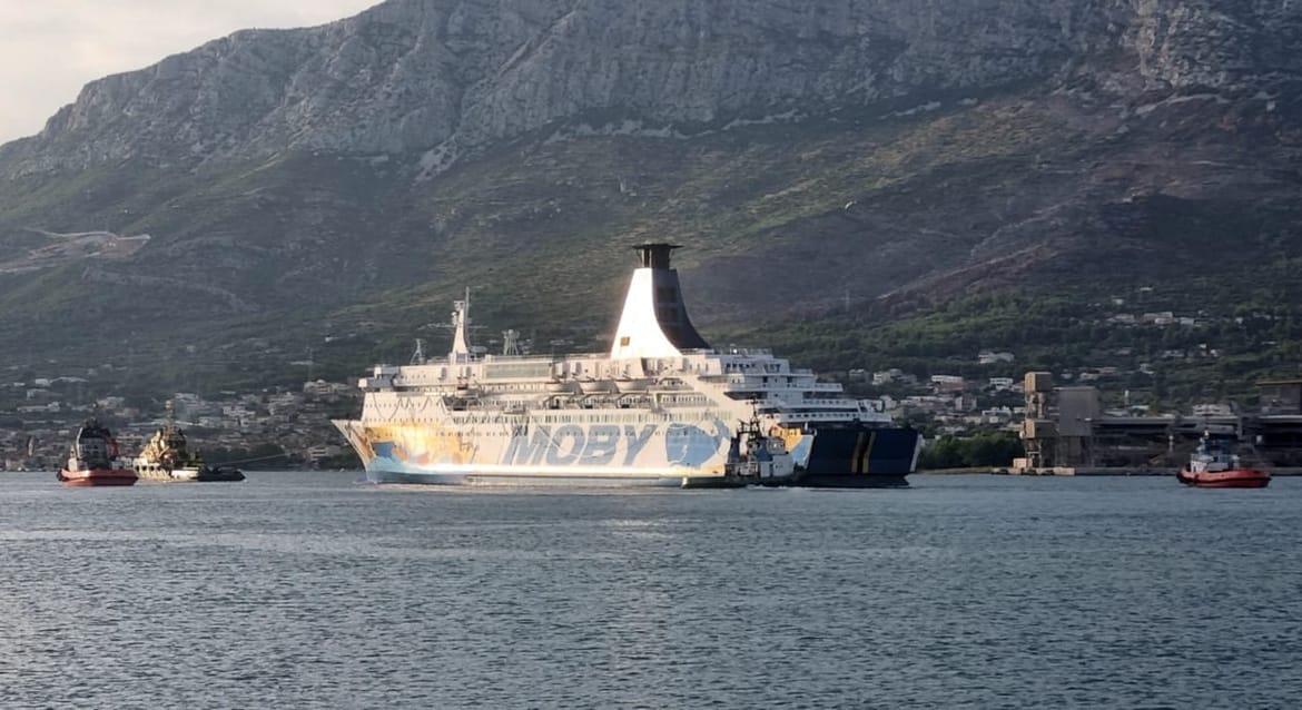 Brod „Moby Drea“ isplovio iz splitskog brodogradilišta