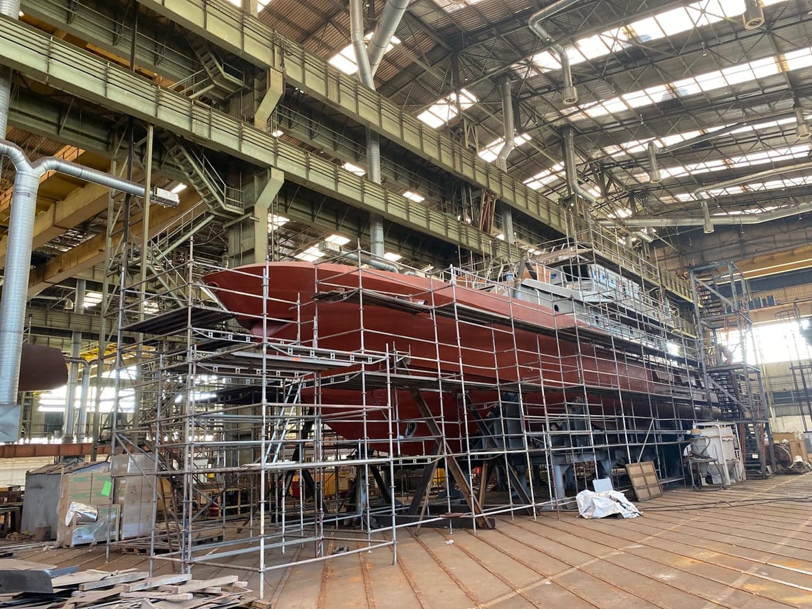 FOTO Morski HR ekskluzivno doznaje: Hoće li Brodosplit dovršiti naručene ophodne brodove?