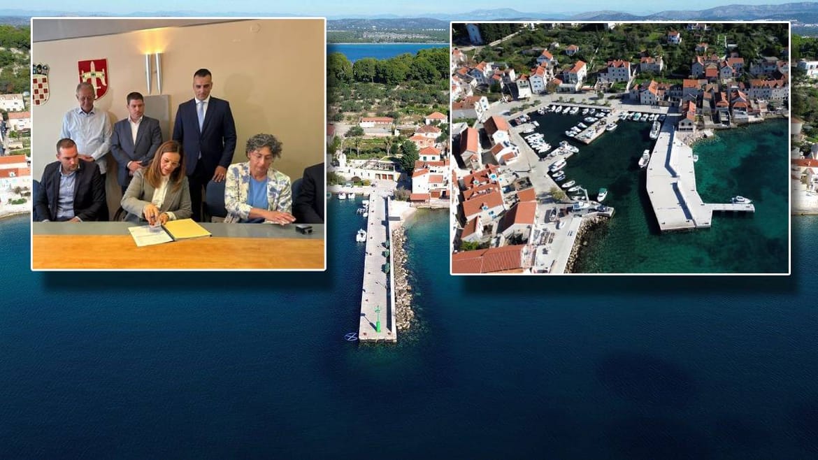 Butković: "Ugovori se potpisuju, luke grade, potpisana dva ugovora za luke na otoku Prviću"