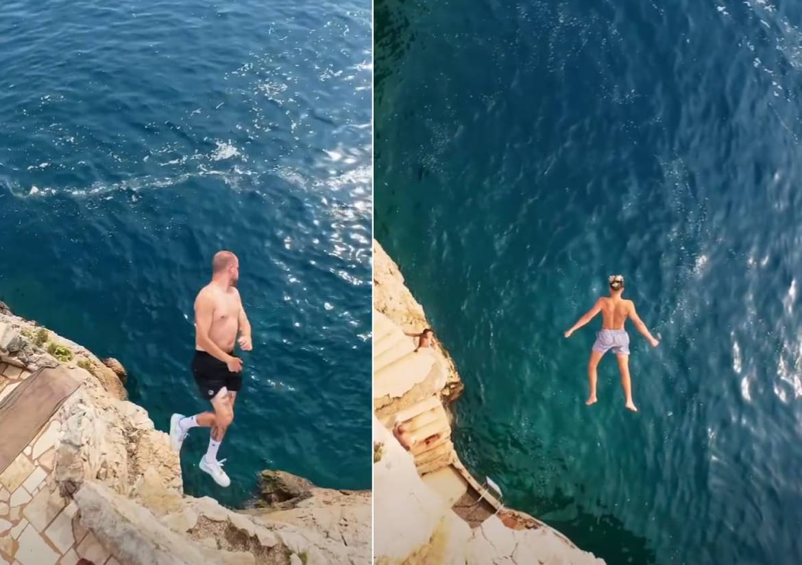 MAKARSKA Jedinstveno međunarodno natjecanje u skokovima u more