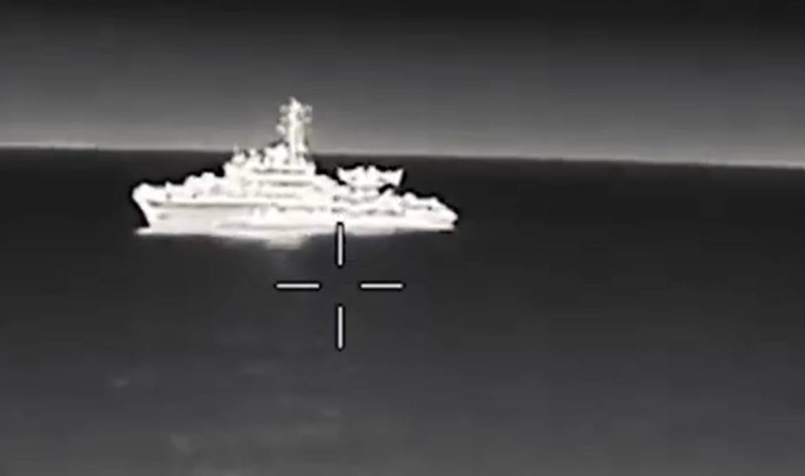 Ukrajinci objavili snimku: "Pogodili smo ruski brod"