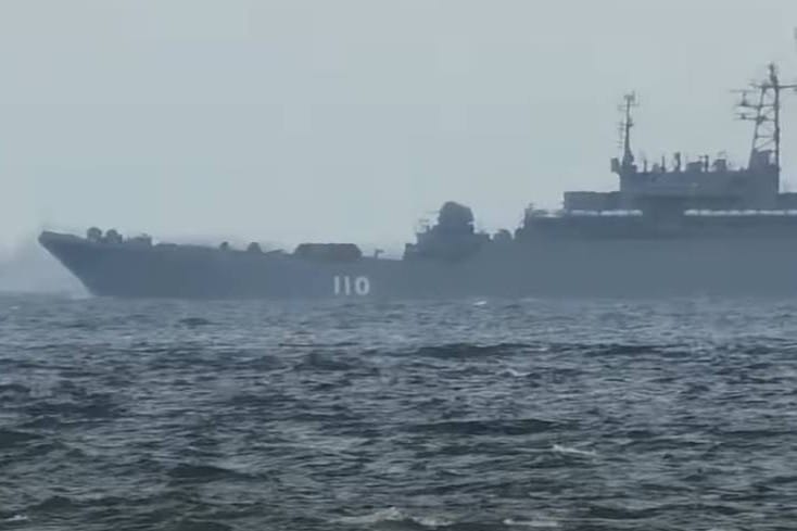 Ruski ratni brod otkriven u blizini Danske: "Ima li veze s dronovima, ili je samo pratio trgovačke brodove?"