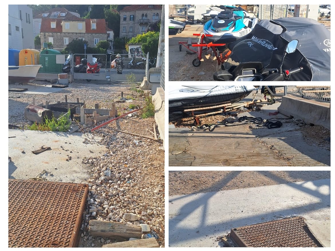 Čitatelj iz Dubrovnika: "Komunalna lučica Batala se raspada, opasno je i sramotno!"