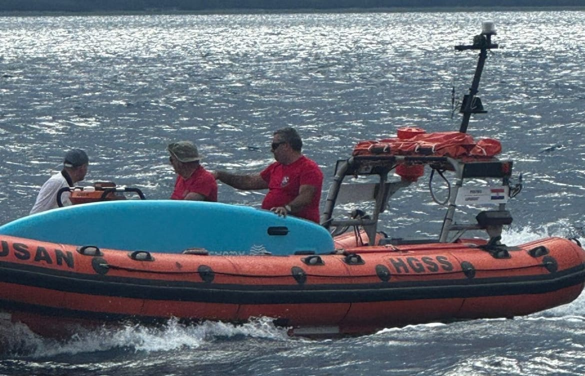 HGSS spašavao dvojac na sup dasci u Bračkom kanalu