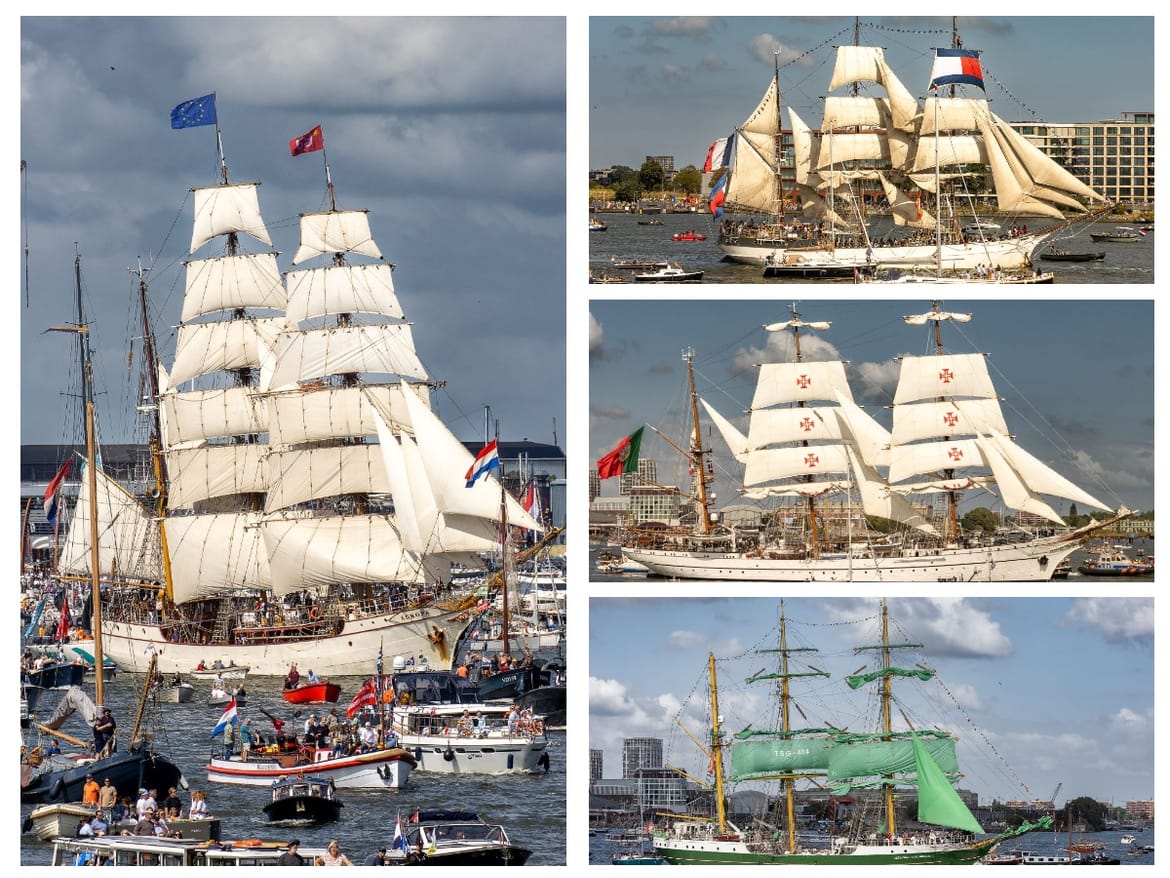 POVRATAK U PROŠLOST Upoznajte najljepše jedrenjake svijeta na jednom mjestu - Veličanstven pomorski događaj u Amsterdamu, okom našeg fotografa
