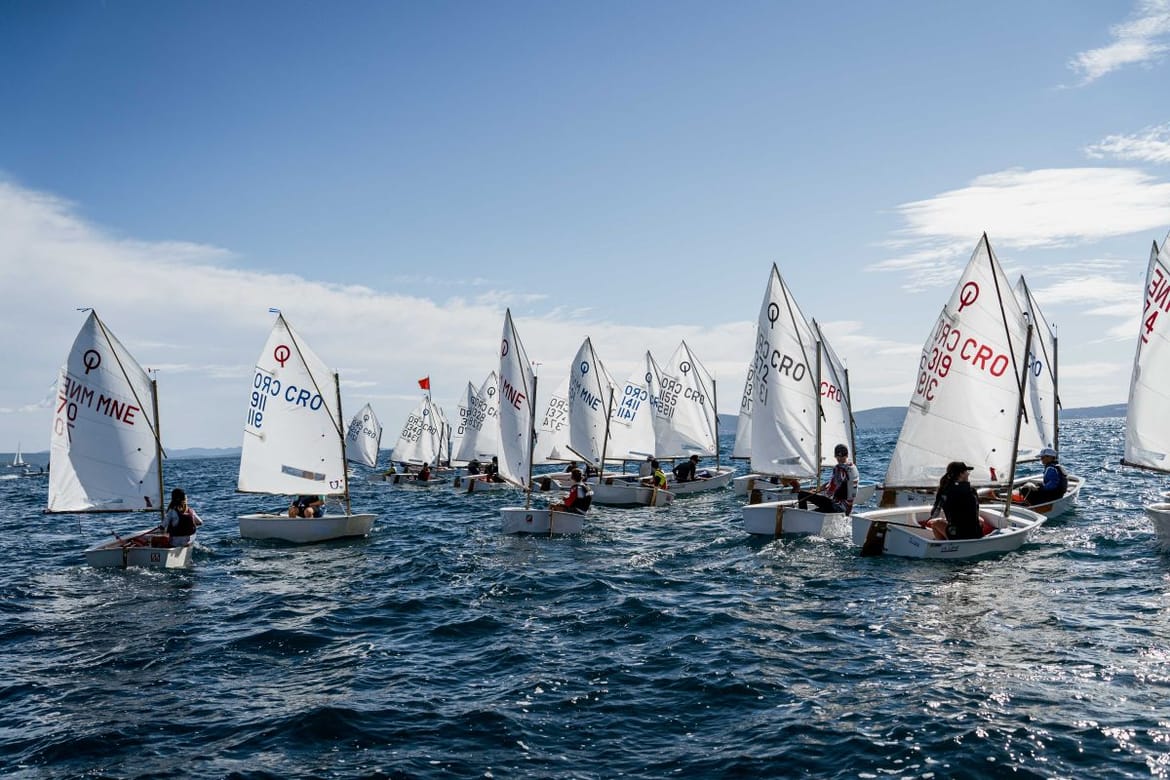 Završena Mrduja Optimist Kup - David Palinić ukupni pobjednik