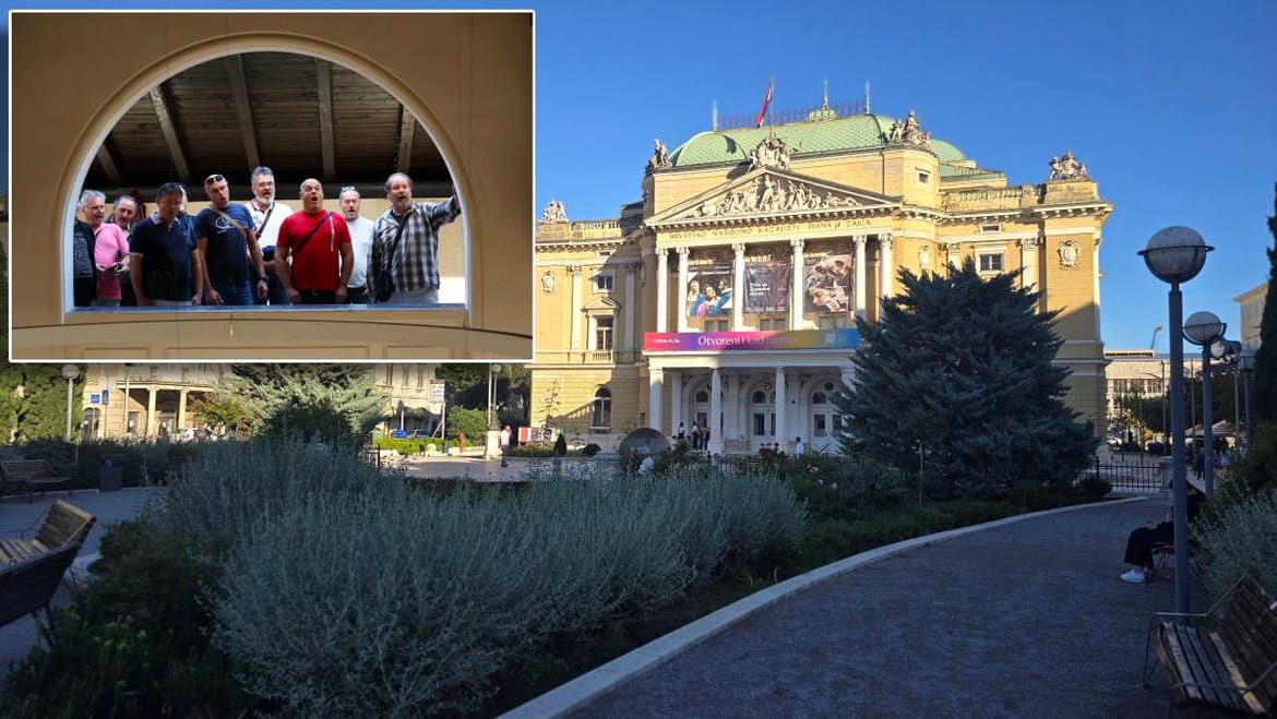 VIDEO Riječkom ribarnicom odjekivalo "Za dom, za dom, sad u boj!" - s dobrim razlogom!