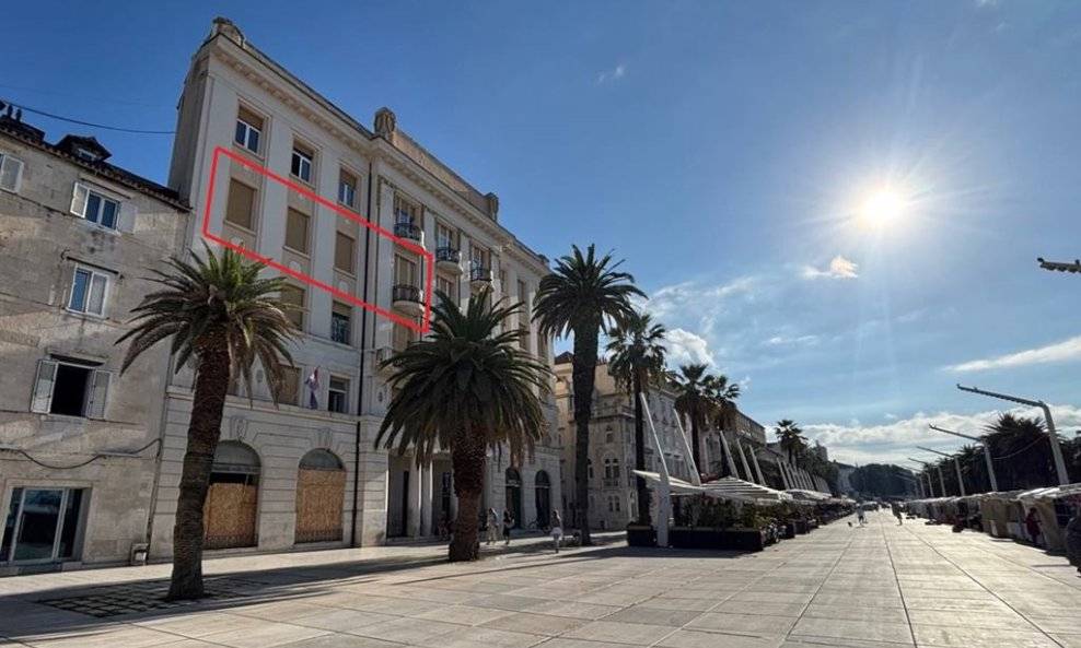 Država u zakup nudi prostor od 100 - tinjak kvadrata na splitskoj rivi