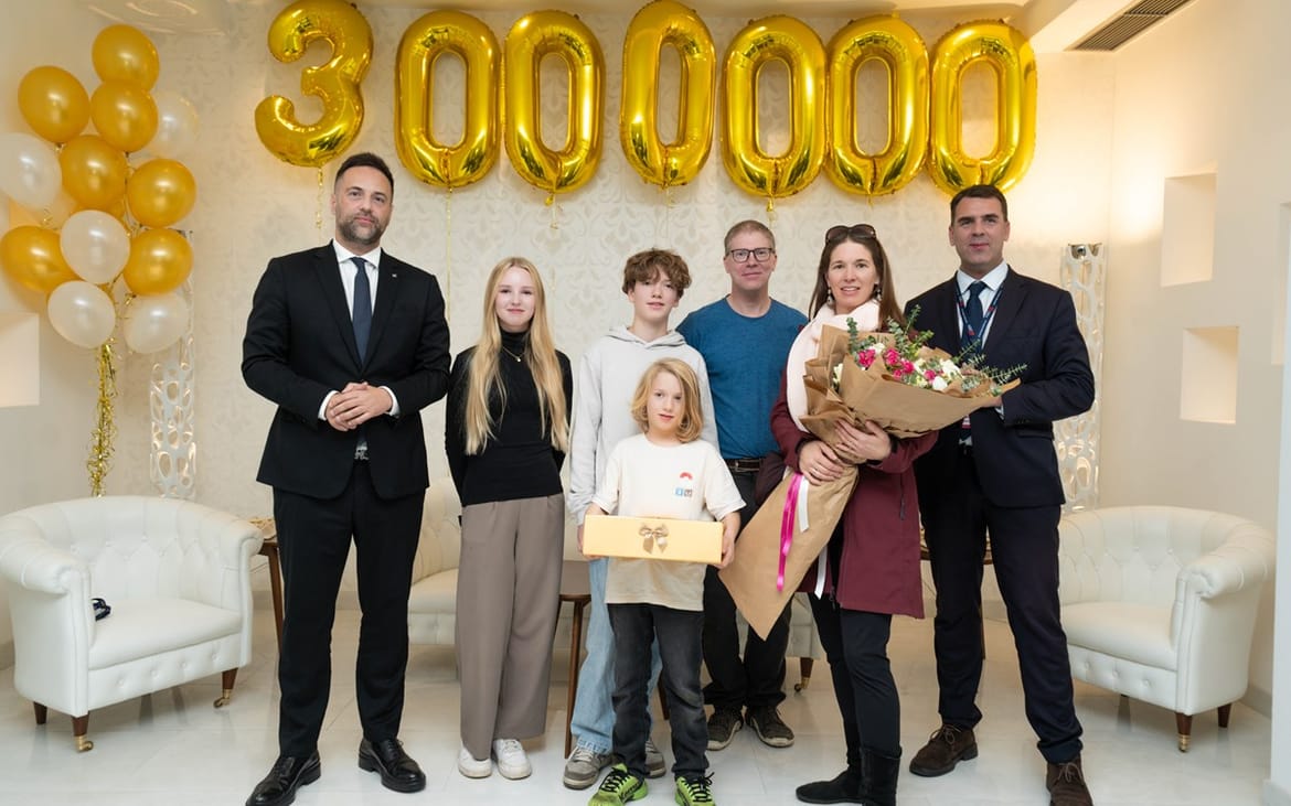 Dubrovačka zračna luka dočekala Austrijanku kao 3-milijuntu putnicu!