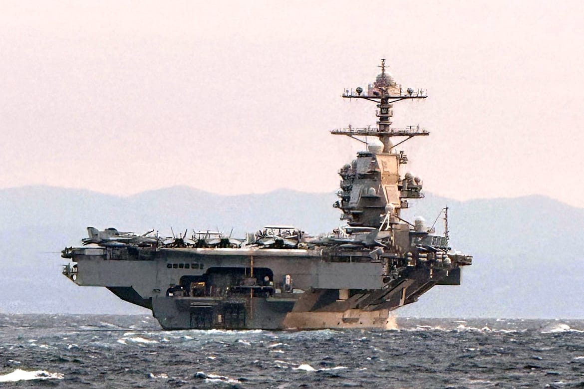 USS Gerald R. Ford stigao do Splitskih vrata:  "Uplovio jedan od najvećih NATO mišića"