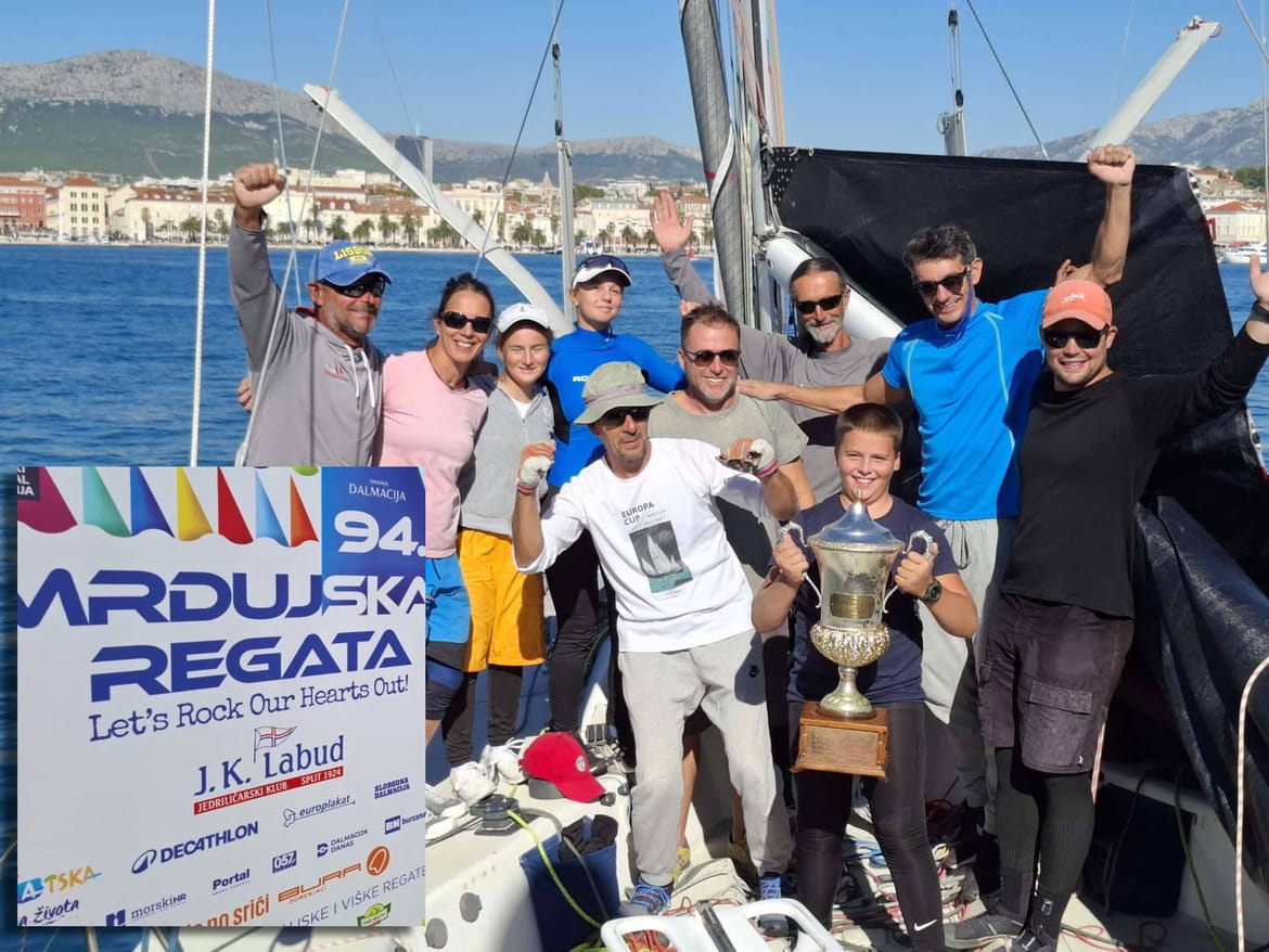 Pobjednik 94. Mrduje je Mate Arapov i brod Fatamorgana!