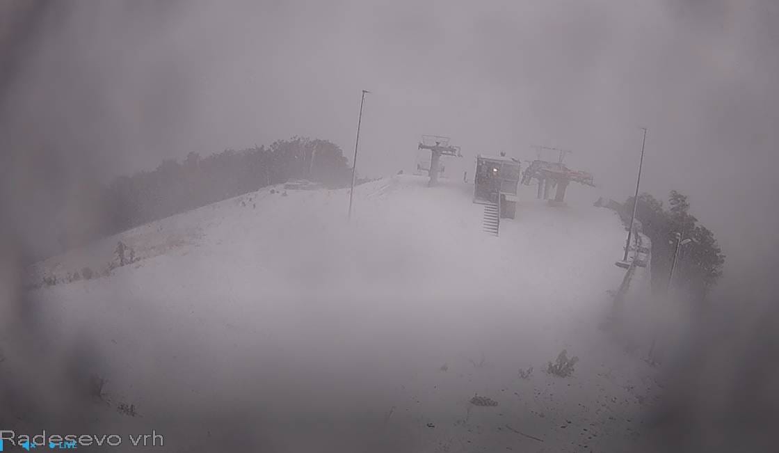 Na Platku pada prvi snijeg