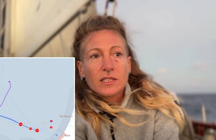 Brod flotile za Gazu s hrvatskom zapovjednicom skrenuo s kursa