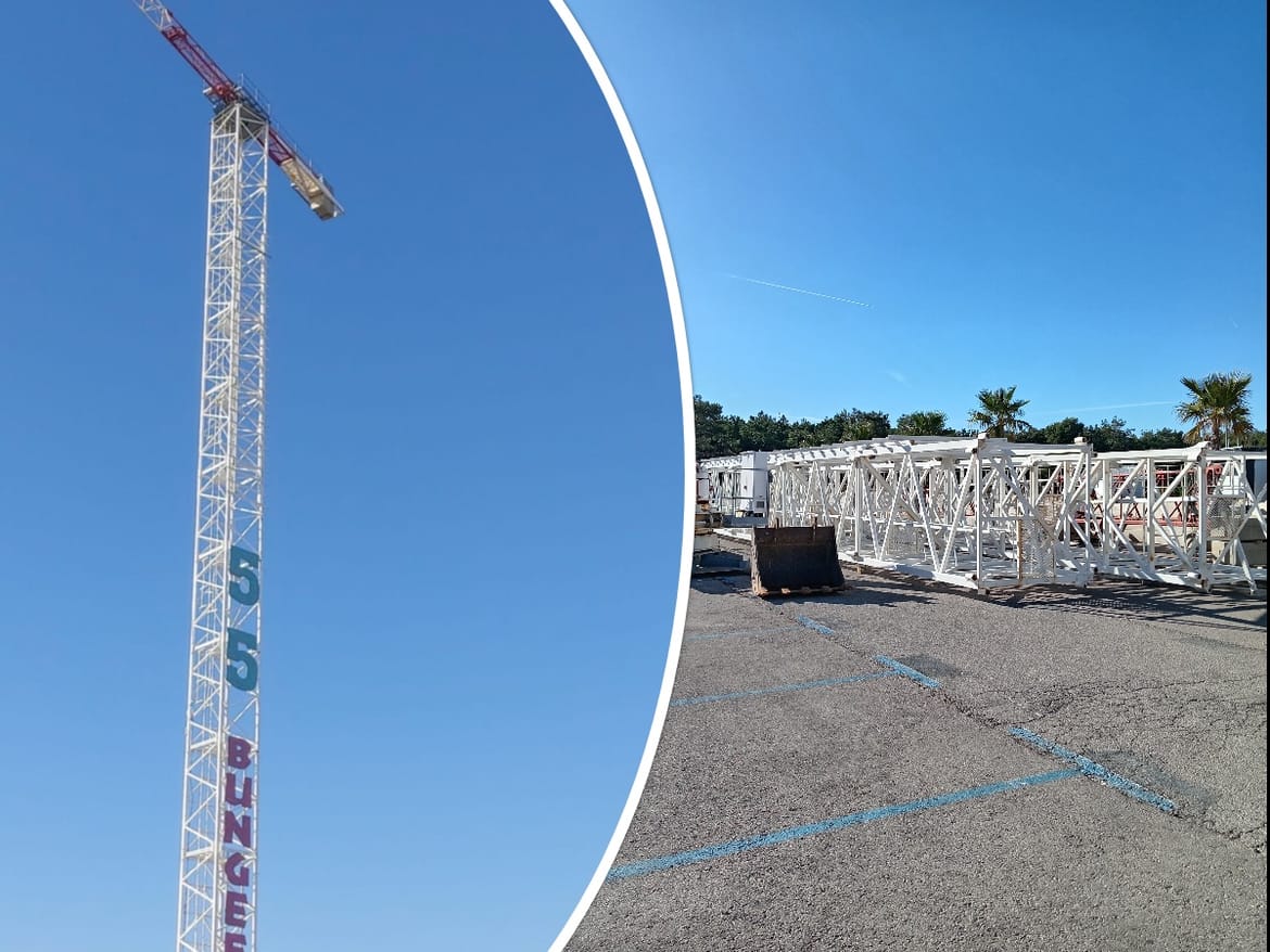 KAZNENA PRIJAVA INVESTITORU! DIRH uklonio golemu dizalicu za bungee jumping na Zrću za koju su prvo rekli da nije građevina