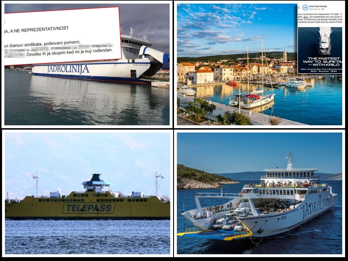 Sindikat pomoraca Hrvatske reagirao na tekst Morskog: "Sindikalist Bulić upozorava na dolazak Talijana, a upravo je njegov sindikat suodgovoran za loše stanje u Jadrolniji!"