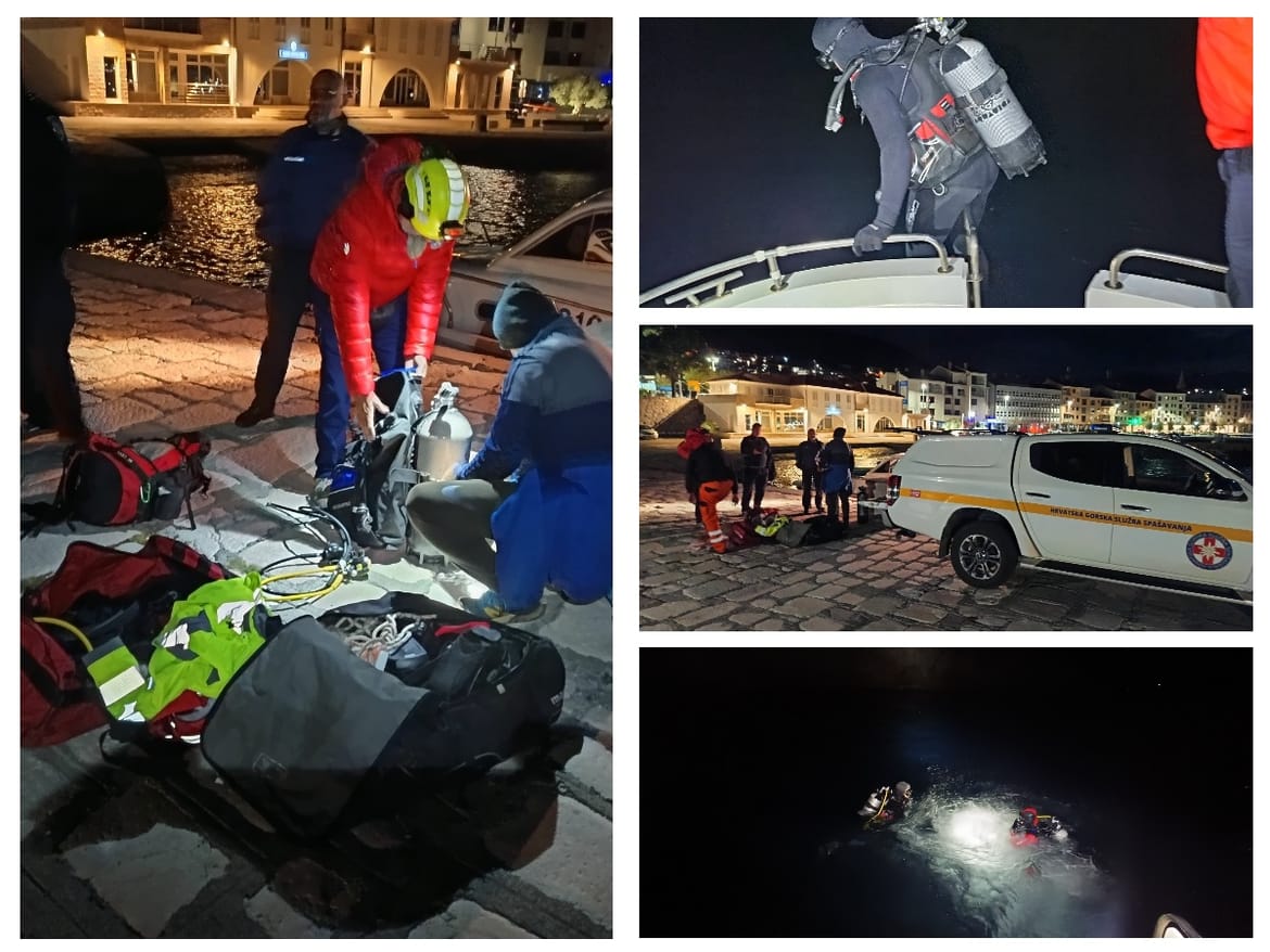 Kod Senja poginule dvije žene i dva muškarca, tijela vadio HGSS - U Zagrebu rentali auto pa kod Senja sletjeli u more