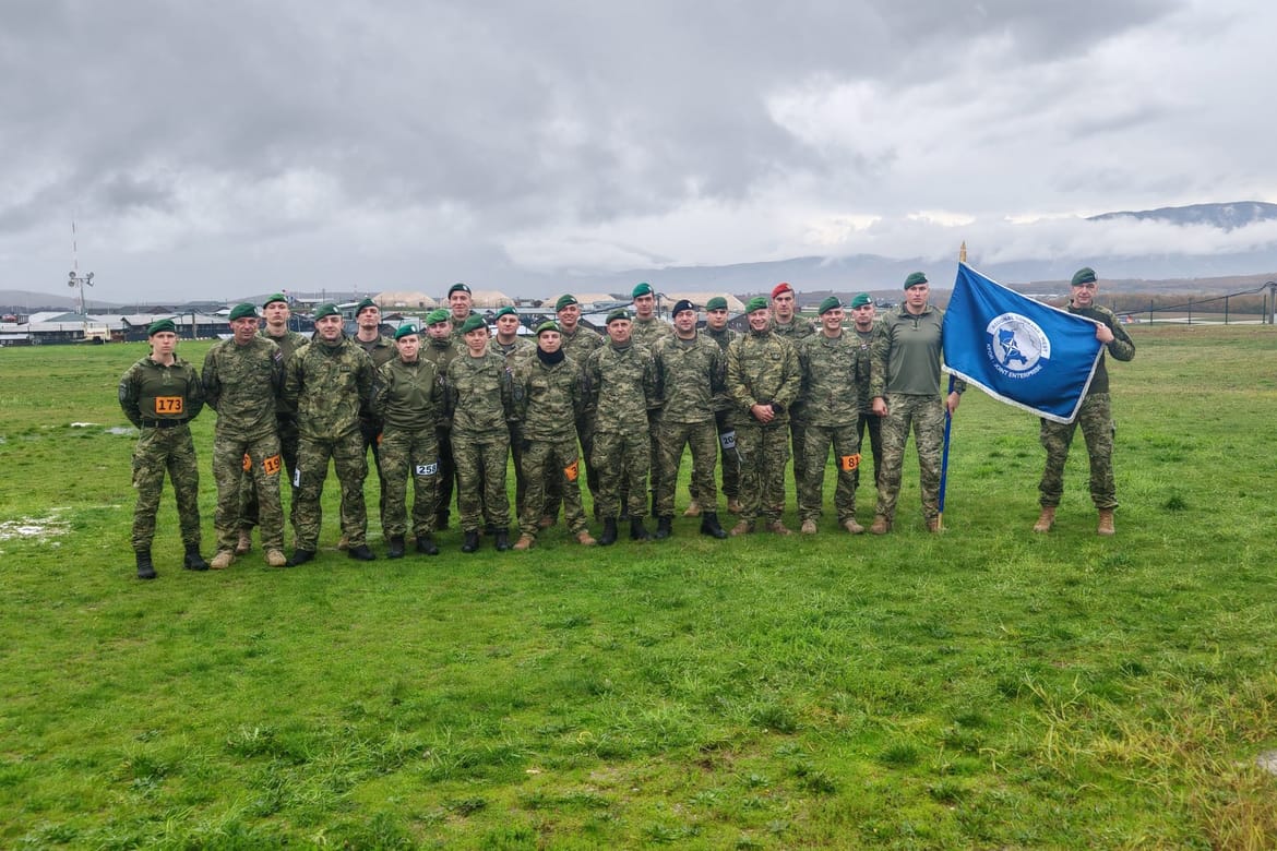 VOJSKA I SPORT Hrvatska vojnikinja pokazala što je dominacija na Kosovu!