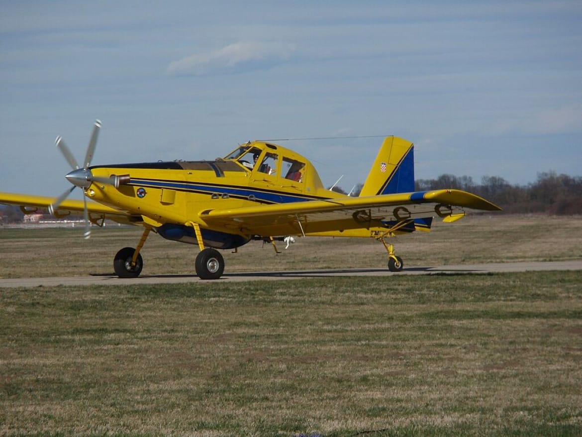 Kod Senja pao turski zrakoplov Air Tractor - Spasilačke ekipe zatekle avion u plamenu
