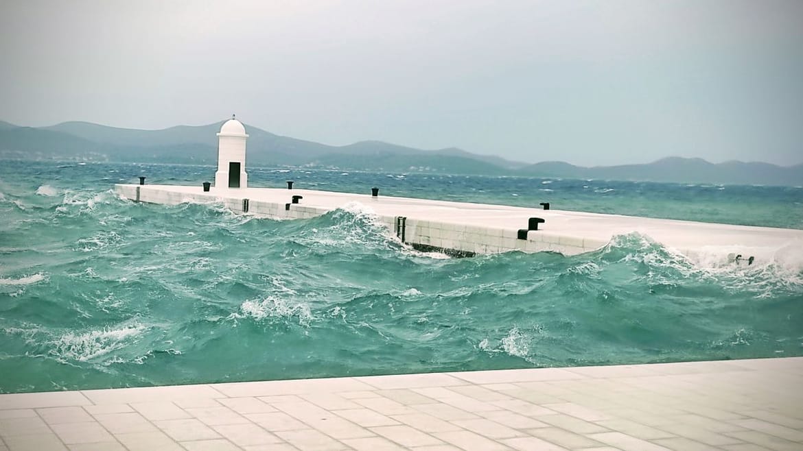 VIDEO Zašto bura "preskače" Zadar, a jugo divlja?