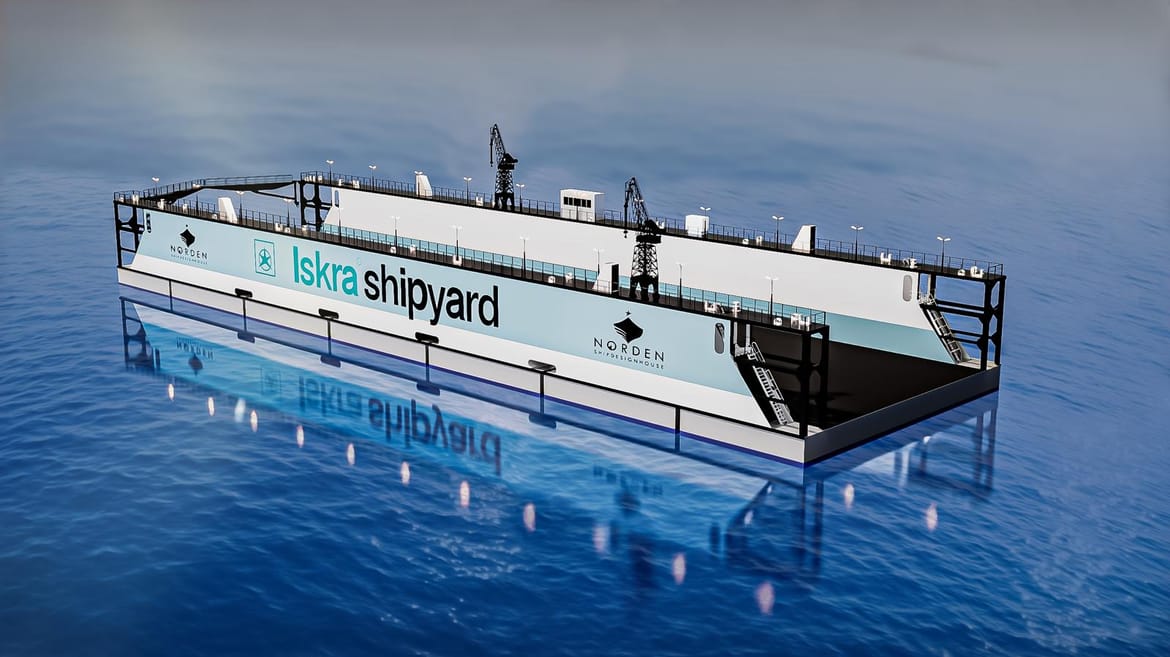 Iskra brodogradlište Šibenik ugovorila gradnju novog hibridnog plutajućeg  doka duljine 110 metara i nosivosti 4000 tona