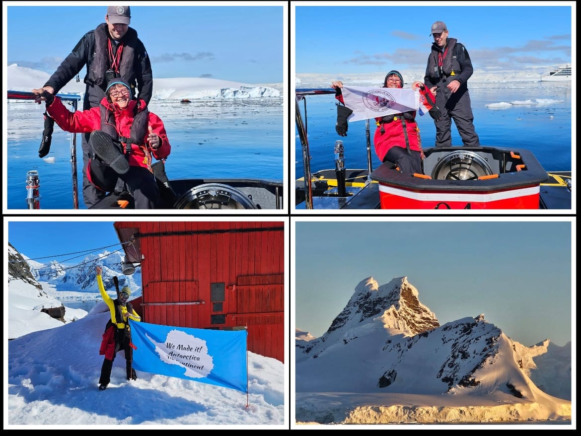 HPK SV. MIHOVIL Šibenski planinari stigli na Antarktiku: "Anka i Mare šalju pozdrave!"