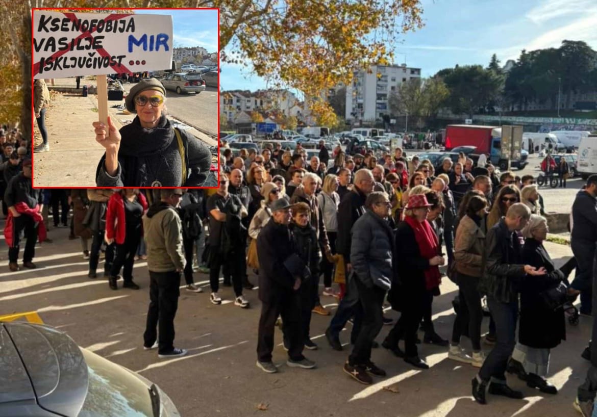 Prosvjed u Puli bez incidenata: "Društvo se MORA suprotstaviti mržnji, nasilju, prijetnjama i lažima!"