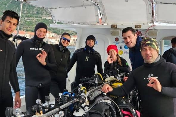 Blagdansko druženje za djecu povodom Svetog Nikole u režiji Ronilačko - eko kluba Podstrana