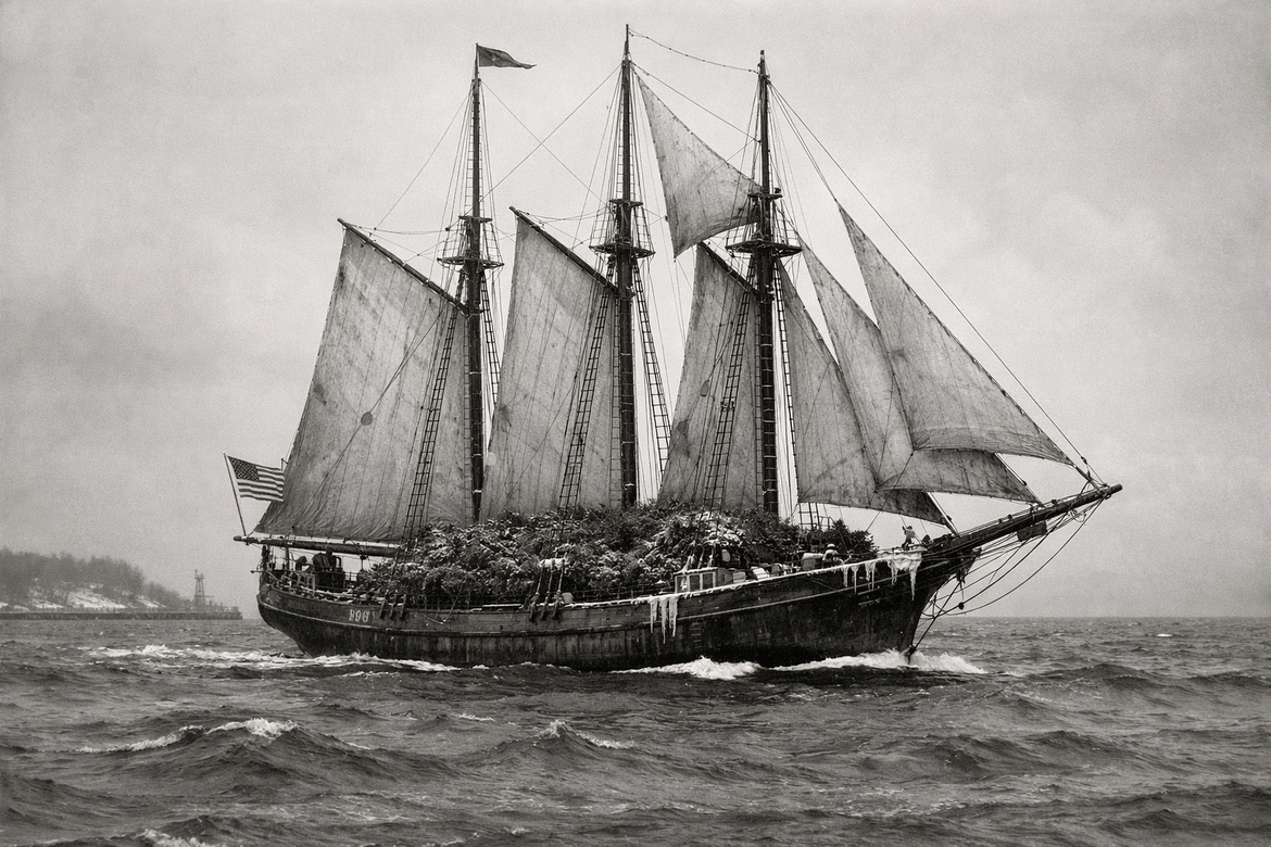 Posljednje putovanje "Broda Božićnih drvaca": Istinita priča o Rouse Simmonsu i njegovom plemenitom kapetanu