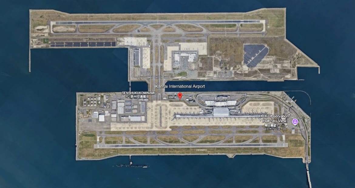 Japanska zračna luka potonula 3,84 metra od svog otvaranja!