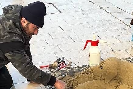 SPLIT Pas od pijeska u Marmontovoj: "Građani su oduševljeni odličnom idejom"