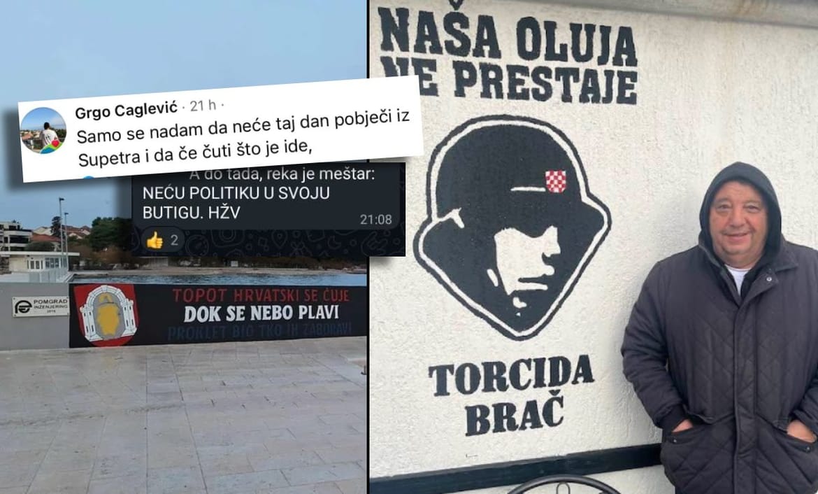 HSP-ovac koji je nagovarao ljude na "čuvanje" grafita, kao vijećnik Supetra glasao za odluku o zabrani grafita - Hajdukovci ga odbili: "Nećemo politiku u svoju butigu!"
