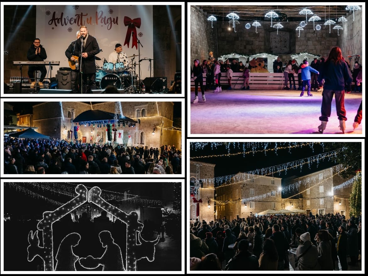 Prvi adventski vikend u Pagu – otvorena Zimska čarolija na Pijaci
