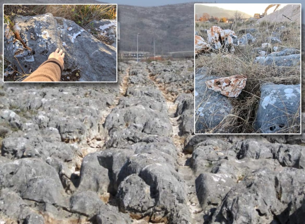 Bageri uništili dvije tisuće godine staru antičku cestu u zaleđu Splita, zaštićeno kulturno dobro RH!