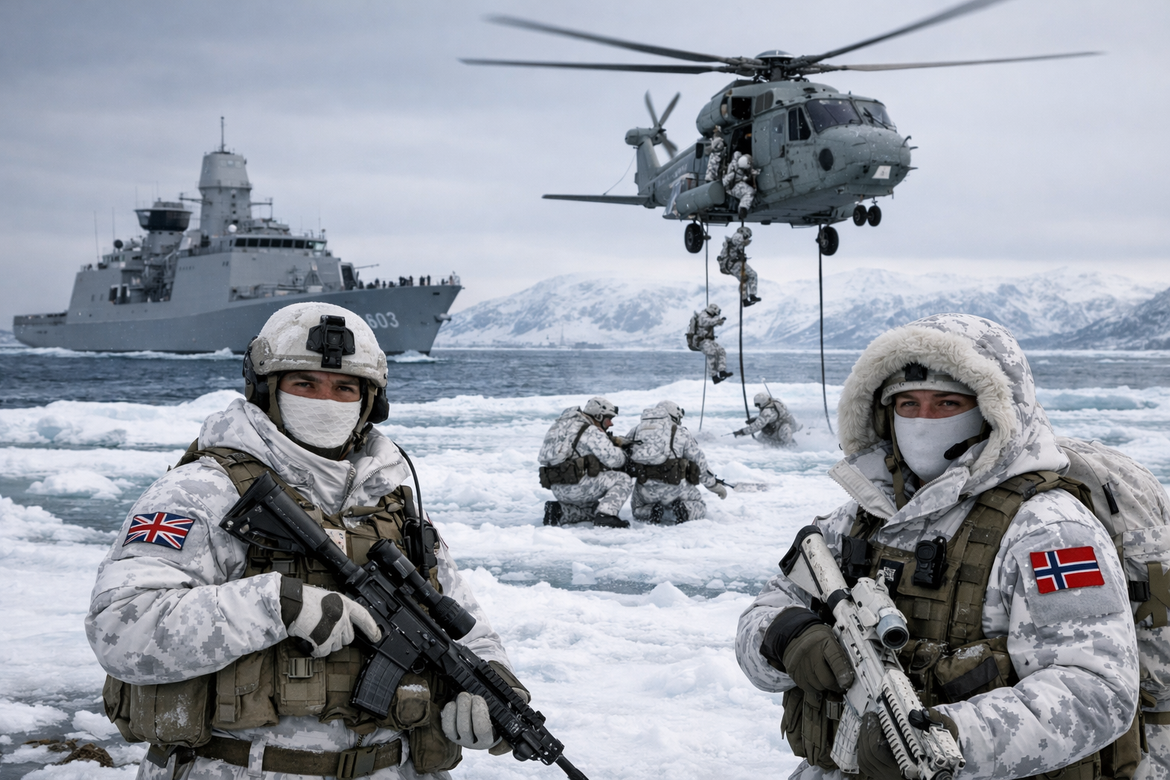 NATO objavio znakovitu poruku: "Kraljevski marinci Britanije i Norveške vratili su se u Arktički krug"
