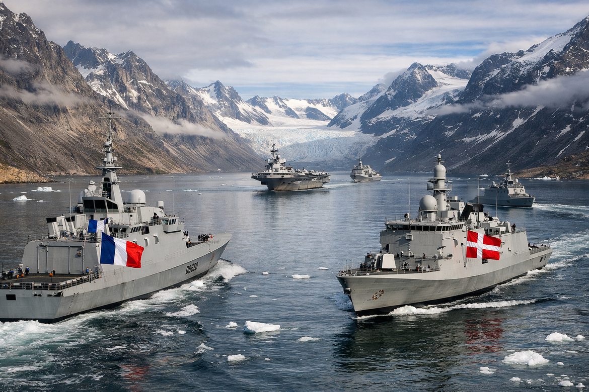 Francuska i europski saveznici  šalju ratne brodove na Grenland!